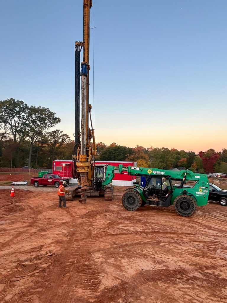 Sitework on Hamlet Woods.